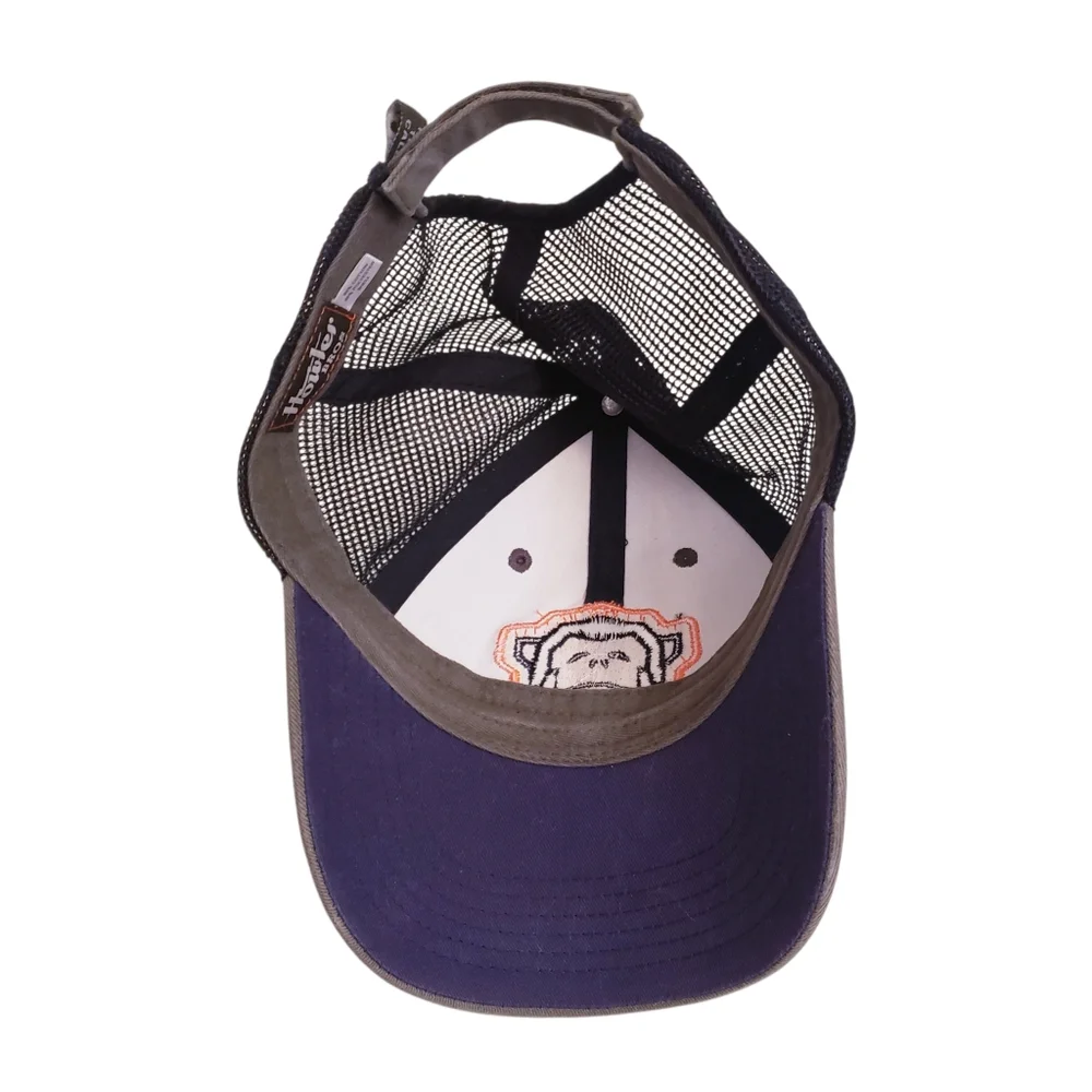 Howler Bros Monkey Patch Logo Grey &  Black Mesh Snapback Hat